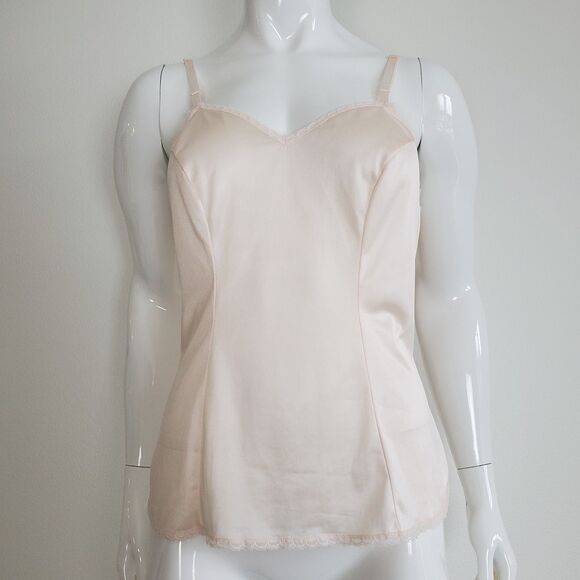 Vintage Vanity Fair Light Pink Slip Camisole - Picture 1 of 12